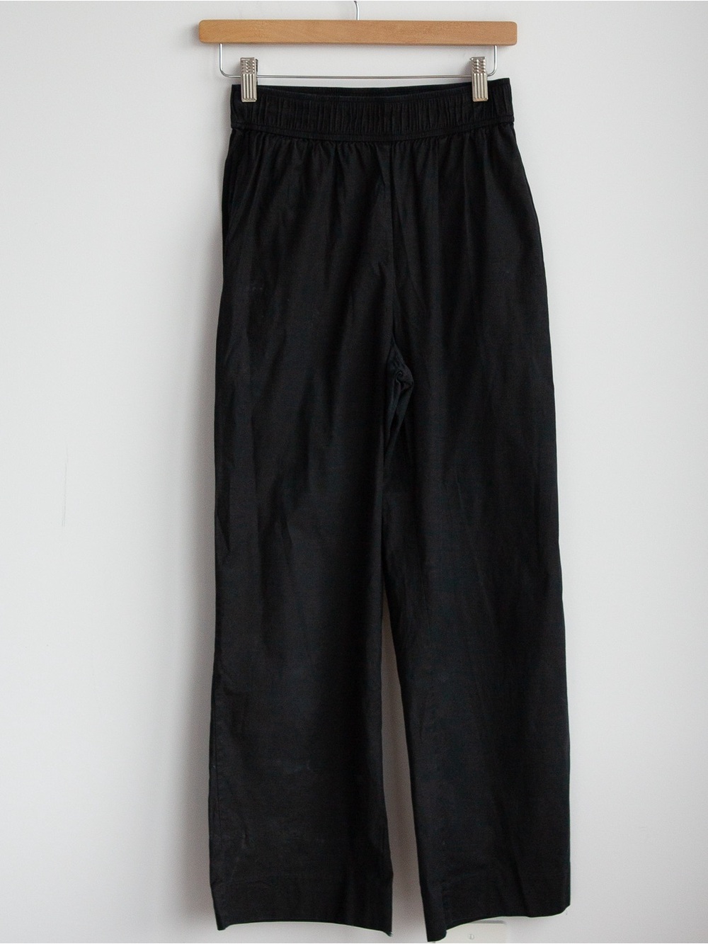Reformation Fernando Wide Leg Pants XS Black